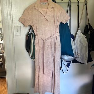 Uniqlo IDLF linen blended dress